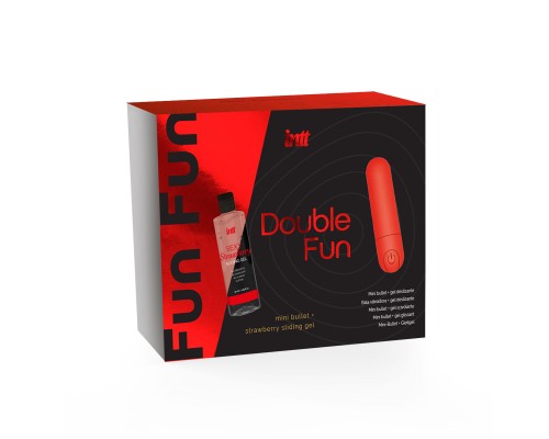 Double Fun: набор вибратора и геля для удовольствия