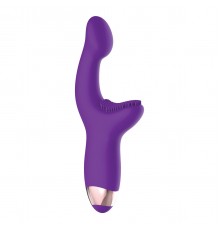 G-SPOT PLEASER Стимулятор зоны G с клиторальной щеточкой