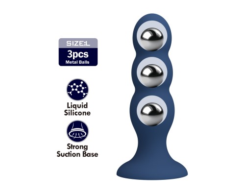 Анальная ёлочка на присоске, размер L