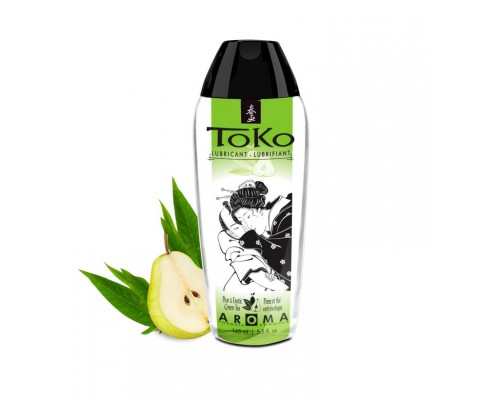 Интимный гель TOKO AROMA: аромат PEAR & EXOTIC GREEN TEA, 165 мл
