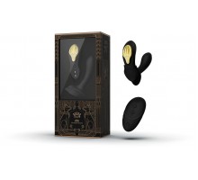 Носимый вибромассажёр с насадкой и пультом AYA, чёрный