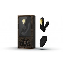 Носимый вибромассажёр с насадкой и пультом AYA, чёрный