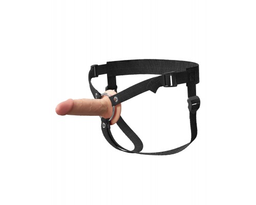 Страпон полый на ремнях 5