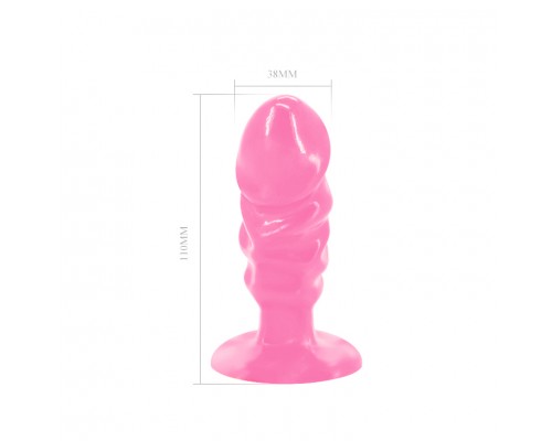 Интимная анальная пробка-фаллос розового цвета – идеальный выбор для наслаждения