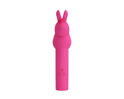 Пурпурный вибростимулятор Gerardo - интимный товар в форме кролика