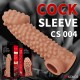 Насадка на фаллос с бугорками COCK SLEEVE RES.004 - уникальный интимный аксессуар для наслаждения