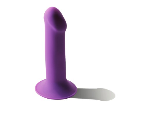 Дилдо на присоске с двойной плотностью ADRIEN LASTIC DILDO HITSENS DUAL DENSITY S06 Purple