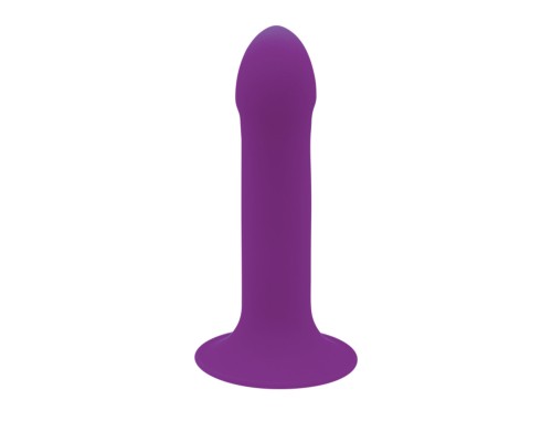 Дилдо на присоске с двойной плотностью ADRIEN LASTIC DILDO HITSENS DUAL DENSITY S06 Purple
