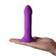Дилдо на присоске с двойной плотностью ADRIEN LASTIC DILDO HITSENS DUAL DENSITY S06 Purple