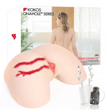 Jenny Onahole Real Hips Мастурбатор полуторс с двойным слоем, с вибрацией