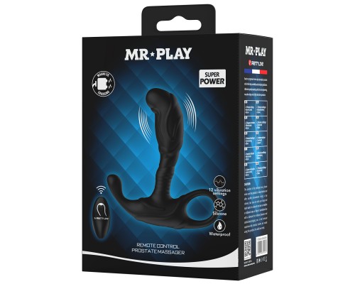 Вибромассажёр простаты с пультом