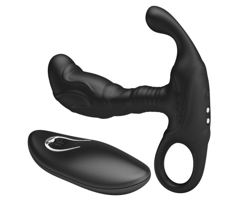 Вибромассажёр простаты с пультом