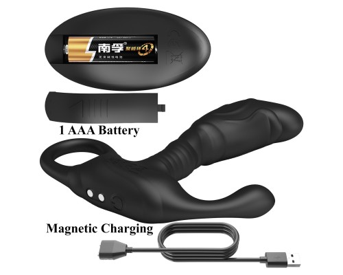 Вибромассажёр простаты с пультом