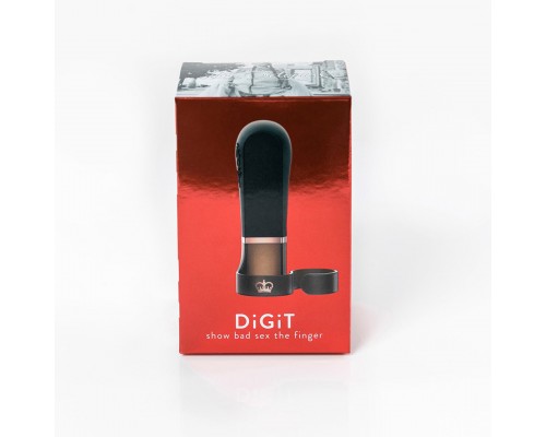 Мощный вибромассажер-стильная вибро-насадка на пальчики DiGiT
