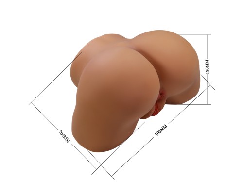 Мастурбатор полуторс Geriann, с вибрацией, эффектом всасывания, голосовым сопровождение