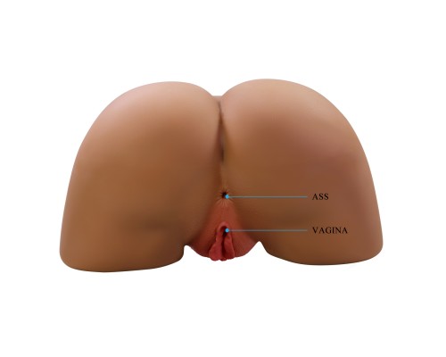 Мастурбатор полуторс Geriann, с вибрацией, эффектом всасывания, голосовым сопровождение