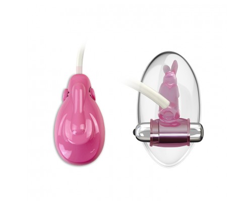 Автоматическая помпа для стимуляции клитора и малых половых губ с вибратором - насладитесь уникальными ощущ