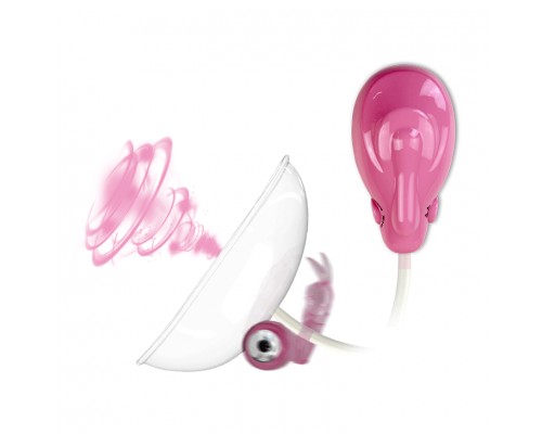 Автоматическая помпа для стимуляции клитора и малых половых губ с вибратором - насладитесь уникальными ощущ