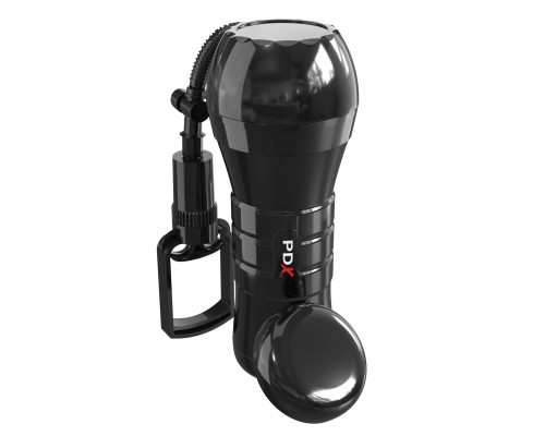 Мастурбатор вагина в тубе с вакуумной помпой Wet Pussies, Super Sucker XXL Stroker