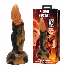 Tyrannosaurus, фаллоимитатор на присоске, серии Power Monsters, 20,5 см