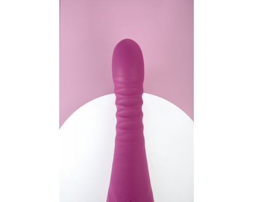 Вибростимулятор с поступательными движениями KING, фиолетовый