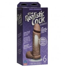 Фаллоимитатор реалистик мулат 6 UR3 Realistic Cock Vac-U-Lock