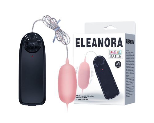 Baile Eleanora: нежно-розовое виброяйцо с пультом – идеальный выбор для наслаждения