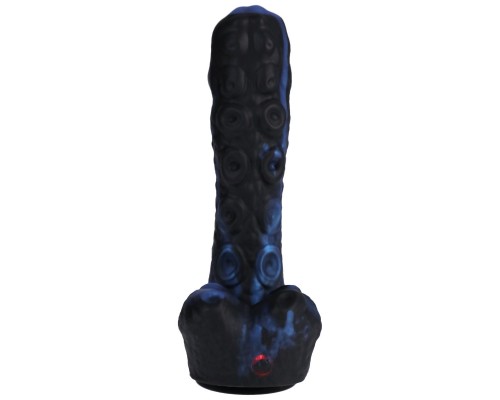 Секс-машина мини на присоске Tendril Thruster, чёрно-синяя