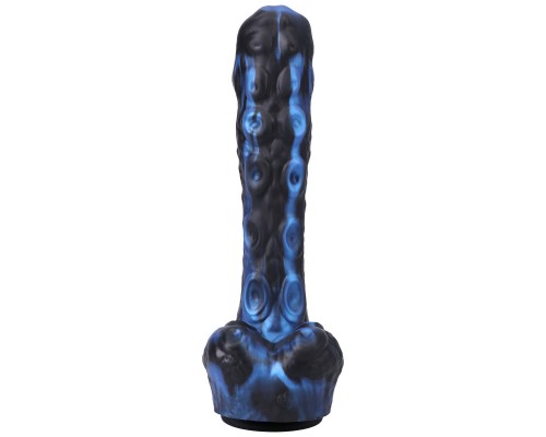 Секс-машина мини на присоске Tendril Thruster, чёрно-синяя