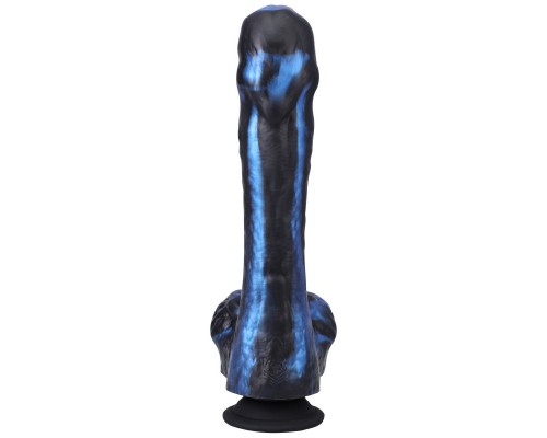 Секс-машина мини на присоске Tendril Thruster, чёрно-синяя