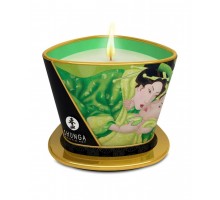Массажное арома масло в виде свечи, Exotic Green Tea Зеленый чай 170 мл