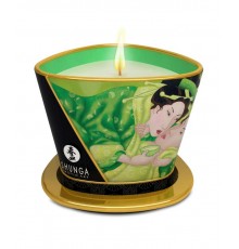 Массажное арома масло в виде свечи, Exotic Green Tea Зеленый чай 170 мл