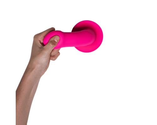 Дилдо на присоске с двойной плотностью Adrien Lastic Dildo Hitsens Dual Density S02 Pink