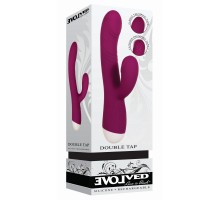 DOUBLE TAP Вибромассажер-кролик с постукиванием
