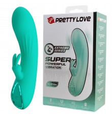 Массажёр-кролик с мощной вибрацией DJ STICK, бирюзовый