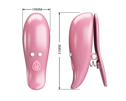 Виброзажимы на соски с пультом Cayley