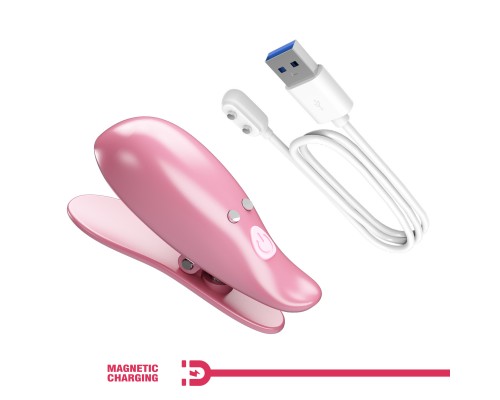 Виброзажимы на соски с пультом Cayley