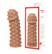 Насадка на фаллос с бугорками по поверхности размер M, EXTREME SLEEVE ES.002