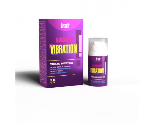 Увлажняющий гель для тела BLACKBERRY VIBRATION, 15 мл