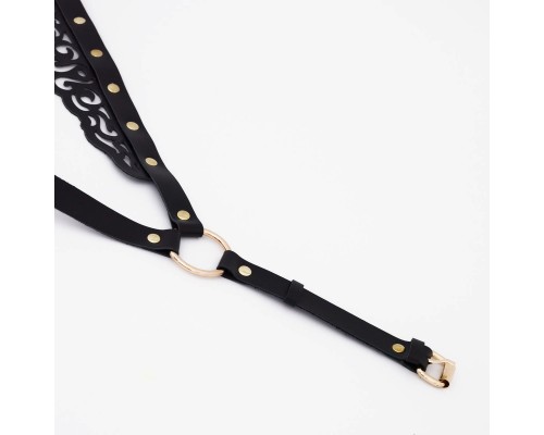 Портупея с резными элементами