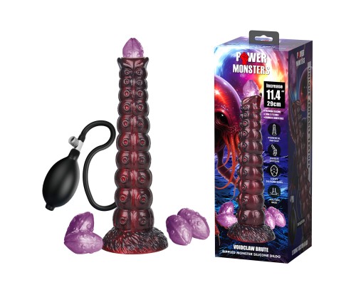 Voidclaw Brute, фаллоимитатор яйцеродящий на присоске, серии Power Monsters, 29 см