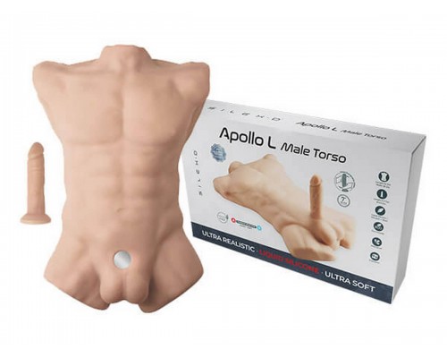 Торс со съемным фаллоимитатором Apollo L