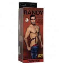 Фаллоимитатор с мошонкой на присоске Signature Cocks - Randy