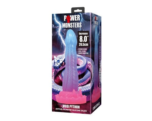 Void Python, фаллоимитатор на присоске, серии Power Monsters, 20,5 см
