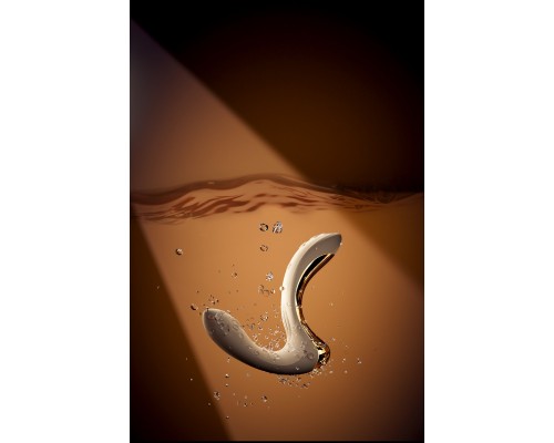 Вибромассажёр зоны G с пульсацией, вакуумной стимуляцией и функцией нагрева TALIS, белый