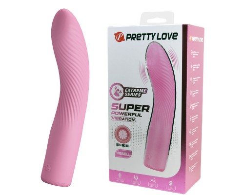Массажёр с мощной вибрацией KISSELL, розовый