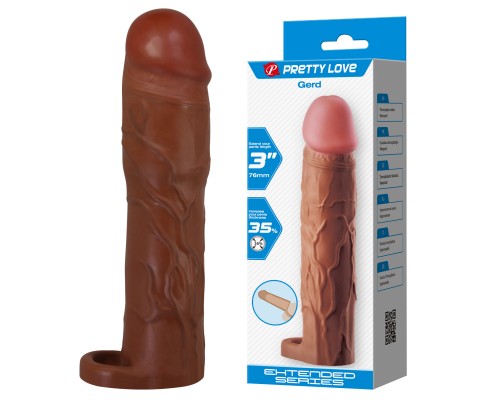 Насадка-удлинитель с подхватом мошонки Gerd