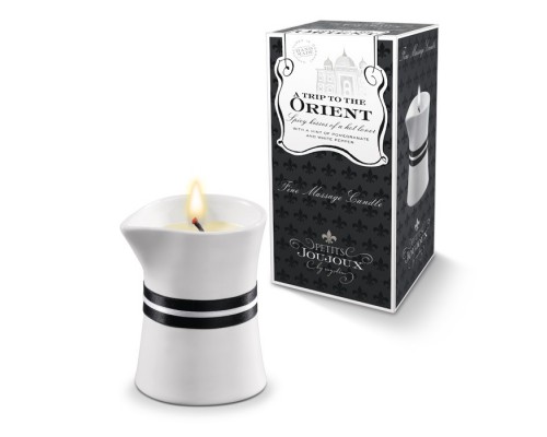 Petits Joujoux Orient: Массажное масло в виде свечи с ароматом граната и белого перца, 120 г