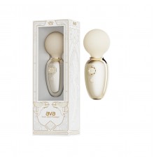 Мини-вибромассажёр с функцией нагрева AVA, бежевый