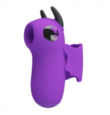 Вакуумный мини-стимулятор на палец, с электростимуляцией, Magic Devil, фиолетовый